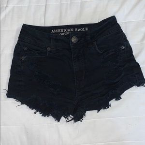 American Eagle High-rise Jean Short Shorts